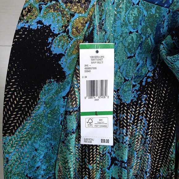 NWT Evan Picone 2 piece Skirt and Shirt (unmatched sizes )set - Picture 5 of 10